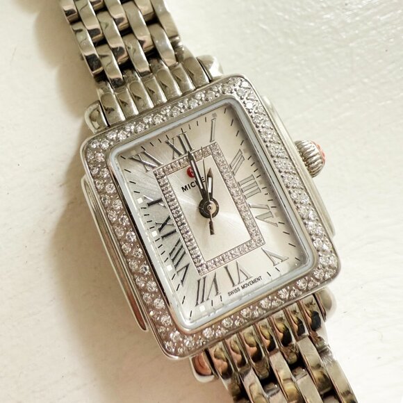 MICHELE Deco Madison Mini Stainless Steel - NEEDS BATTERY - Picture 4 of 11